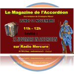 LE MAGAZINE DE L'ACCORDÉON du 11 novembre 2024