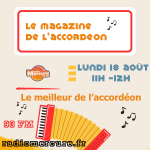 LE MAGAZINE DE L'ACCORDÉON du 18 août 2025
