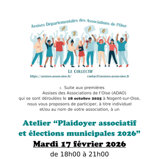 ATELIER DES MOUVEMENTS ASSOCIATIFS à COMPIÈGNE