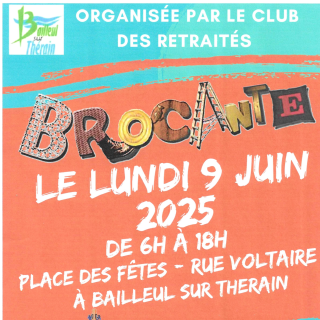 BROCANTE à BAILLEUL SUR THERAIN