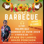SOIRÉE BARBECUE à PONCHON